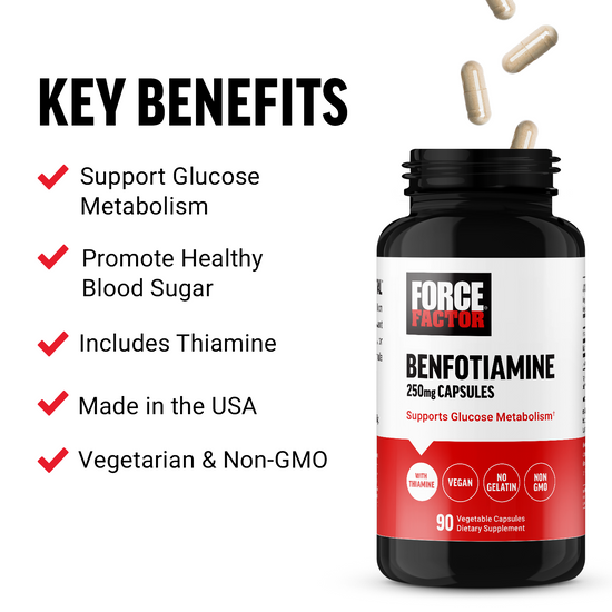 Benefits of Benfotiamine and Benfotiamine Supplements by Force Factor