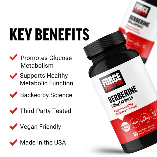 Benefits of Berberine Supplements by Force Factor