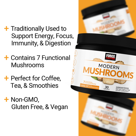 Benefits of Modern Mushrooms Supplements by Force Factor