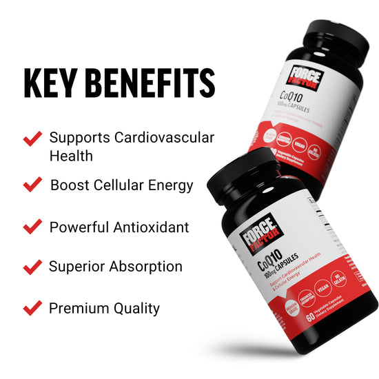 Benefits of CoQ10 and C0Q10 Supplements by Force Factor