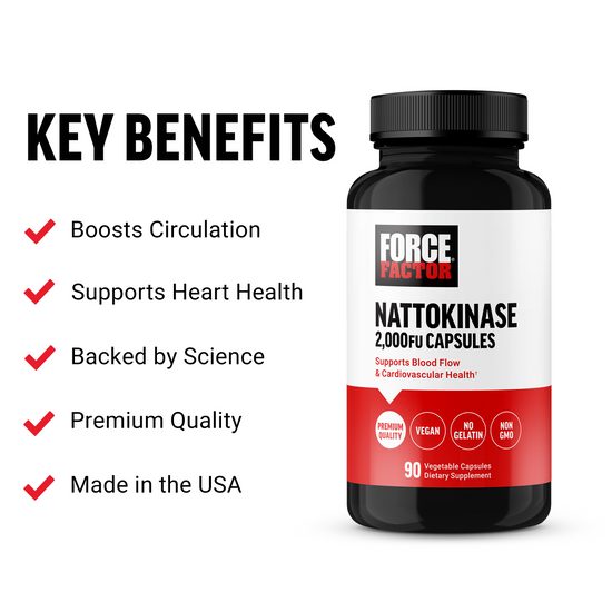 Benefits of Nattokinase Supplements by Force Factor