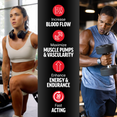 Increase blood flow, muscle pumps, and endurance with fast-acting supplements for better gym performance.