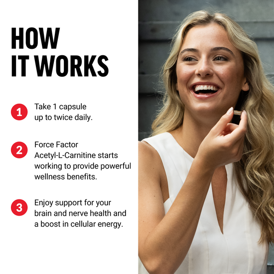 How to Use Force Factor Acetyl-L-Carnitine Supplement