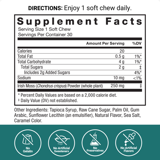 Sea Moss Superfood Chews