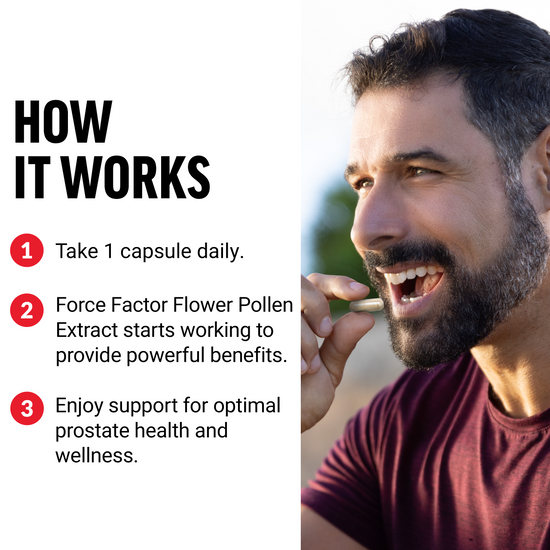 How to Use Force Factor Flower Pollen Extract Supplement