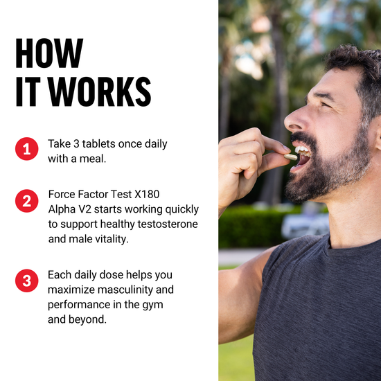 How to Use Force Factor Test X180 Alpha V2 Supplement