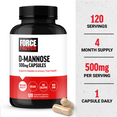 How to Use Force Factor D Mannose SupplementFormula Overview and Premium Quality of Force Factor D Mannose Supplement