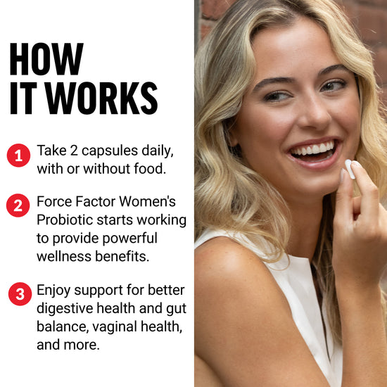 How to Use Force Factor Women's Probiotic Supplement