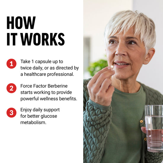 How to Use Force Factor Berberine Supplement
