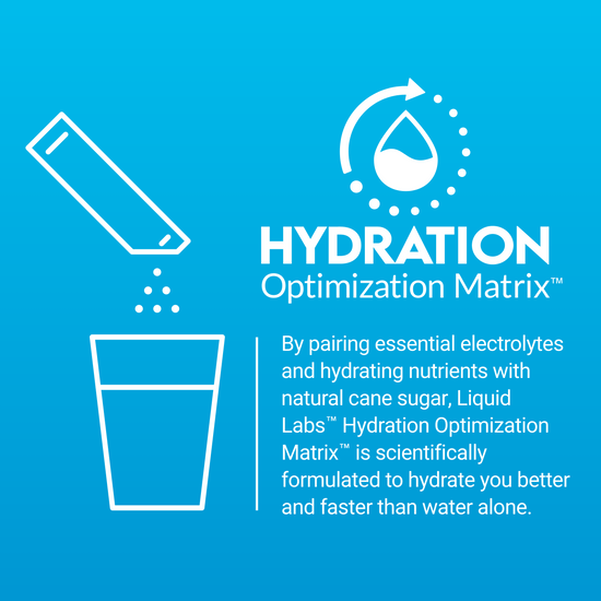Supplements and electrolytes being added to a glass for enhanced hydration.