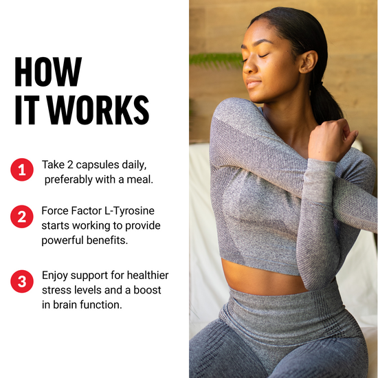 How to Use Force Factor L-Tyrosine Supplement