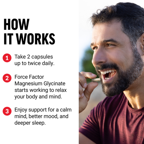 How to Use Force Factor Magnesium Glycinate Supplement