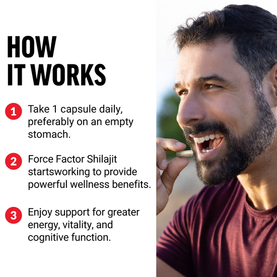 How to Use Force Factor Shilajit Supplement