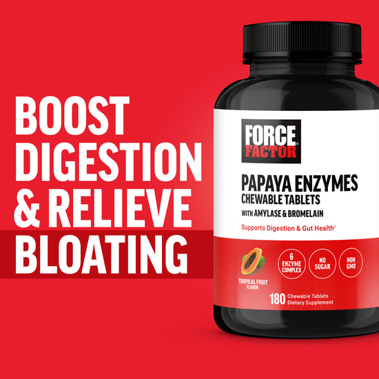 Why You Should Take Papaya Enzymes, Benefits of Force Factor Papaya Enzymes Complex Supplement