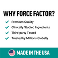 Premium quality supplements, clinically studied ingredients, third-party tested, trusted globally. Made in the USA.