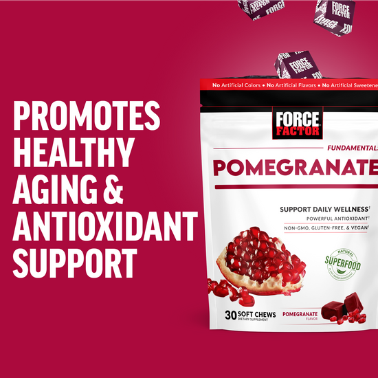 Why You Should Take Pomegranate Soft Chews, Benefits of Force Factor Pomegranate Soft Chews Supplement