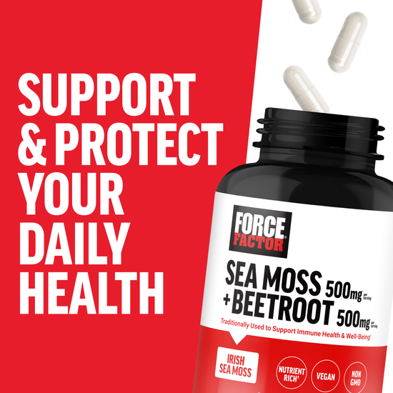 Why You Should Take Irish Sea Moss and Beetroot, Benefits of Force Factor Irish Sea Moss + Beetroot Supplement