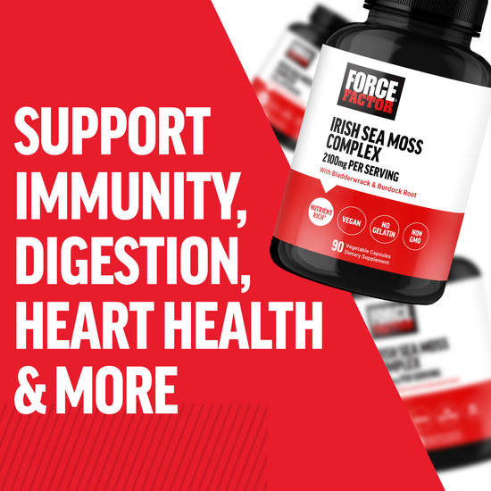 Why You Should Take Irish Sea Moss Complex, Benefits of Force Factor Irish Sea Moss Complex Supplement
