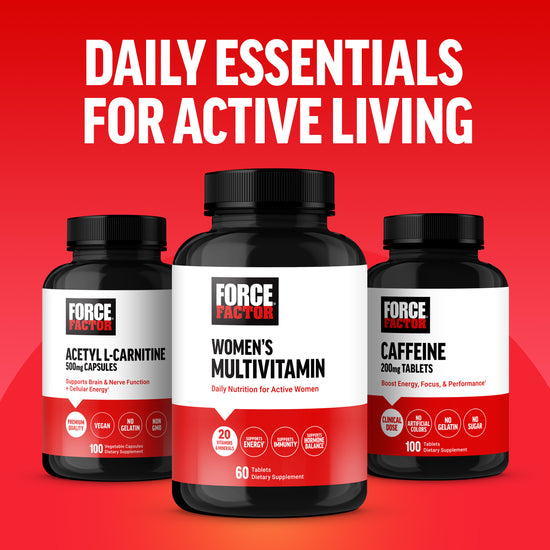 Key Features of Force Factor Supplements for Active Adults and Healthy Living