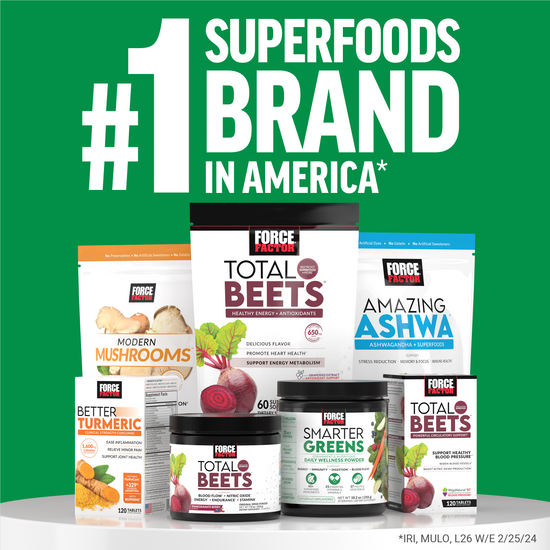 #1 superfoods brand in America* *IRI, MULO, L26, W/E 2/25/24