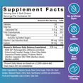 Supplement facts panel for Vaginal Health + Hormone Balance soft chews