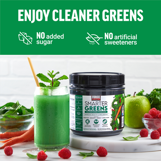 Why choose Smarter Greens Superfoods Powder by Force Factor