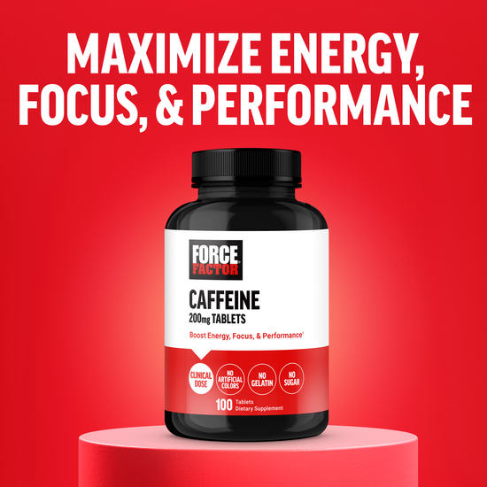 Why You Should Take Caffeine, Benefits of Force Factor Caffeine Supplement