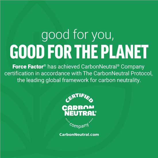 Force Factor Environmental Pledge and Green Initiatives