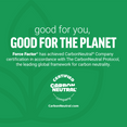 Force Factor certified CarbonNeutral with global carbon neutrality certification.