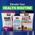 Force Factor supplement lineup featuring Hair Growth Accelerator, Amazing Ashwa, and Total Beets for daily health routines