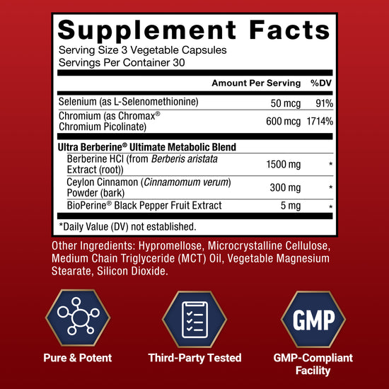 Ultra Berberine Ultimate Capsules