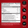 Supplement facts for SCORE! chews with L-citrulline and botanical extracts