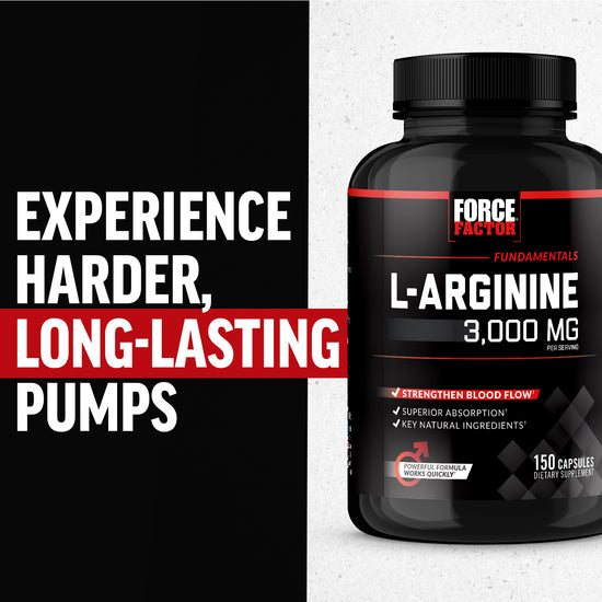 Why You Should Take L-Arginine HCl, Benefits of Force Factor L-Arginine Supplement