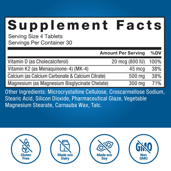 Ultimate Magnesium Bone & Muscle Tablets