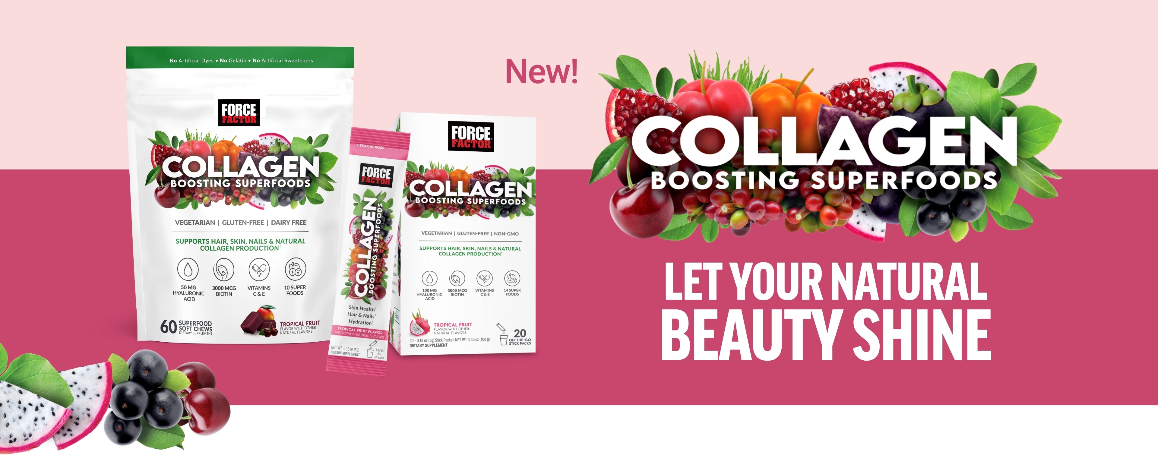 New! Collagen Boosting Superfoods. Let Your Natural Beauty Shine