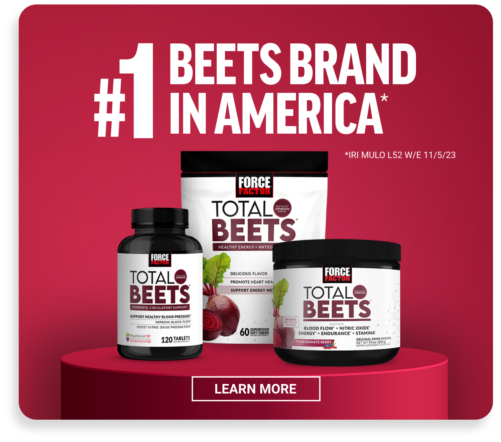New! Total Beets - Learn More