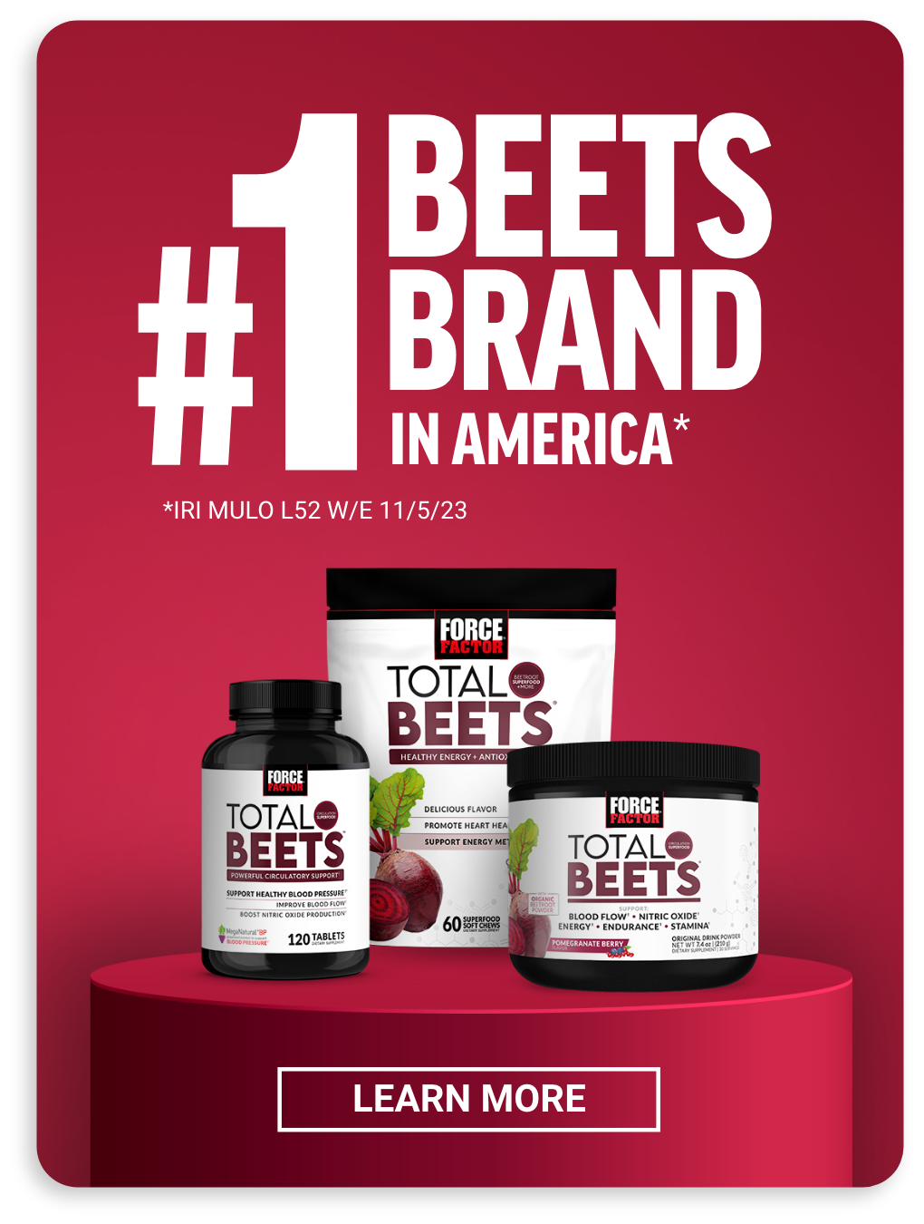 New! Total Beets - Learn More