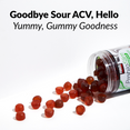  Goodbye sour ACV, hello yummy, gummy goodness! 