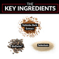 The Key Ingredients: Yohimbe Bark Extract, Selenium, BioPerine®