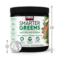 Smarter Greens Daily Wellness Powder, 30 Servings Tub, Size Comparison