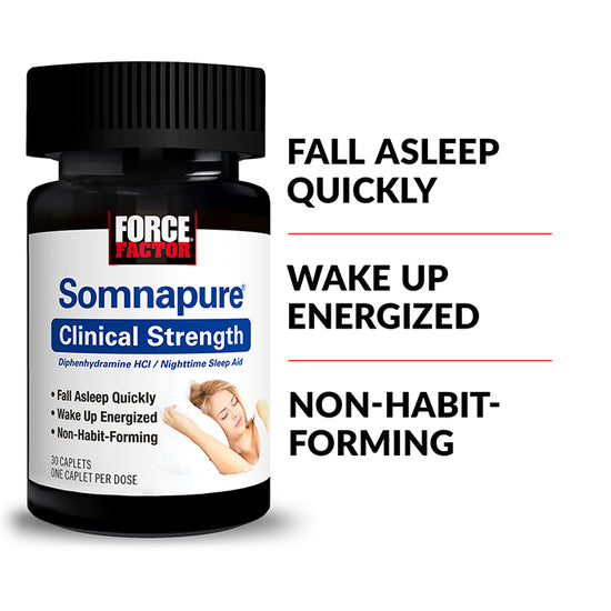 Fall Asleep Quickly. Wake Up Energized. Non-Habit-Forming