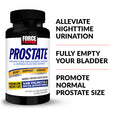 Alleviate nighttime urination. Fully empty your bladder. Promote normal prostate size.
