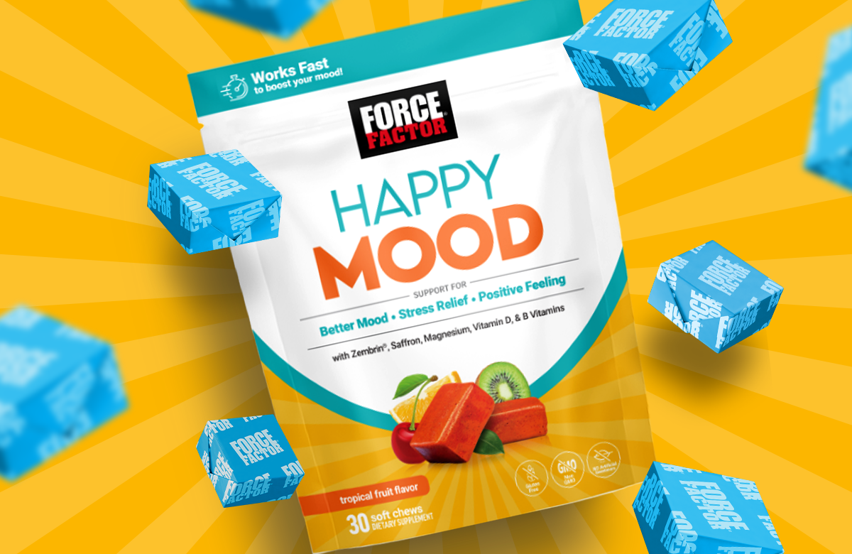 Force Factor Launches Happy Mood Chews for Mood Support