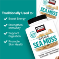 Boost energy, strengthen immunity, support digestion, and promote skin health with Force Factor Superior Sea Moss supplement.