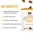 Benefits of Lion's Mane and Lion's Mane Modern Mushrooms Supplements by Force Factor