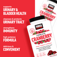 Supports urinary and bladder health with Pacran cranberry and D-Mannose. Helps cleanse the urinary tract and boost immunity.