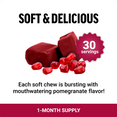 Ingredients of Pomegranate Soft Chews Supplements by Force Factor