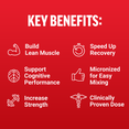 Key benefits of Force Factor creatine include lean muscle building, cognitive support, easy mixing, and clinically proven dosing.