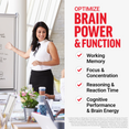 FORCE FACTOR Creatine Brain+ Body with 5 grams of Creatine for Working Memory, Focus & concentration, Muscle Recovery and Strength