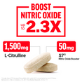 Boost nitric oxide by 2.3x with 1,500mg L-Citrulline and 50mg S7 for enhanced blood flow, stamina, and endurance.